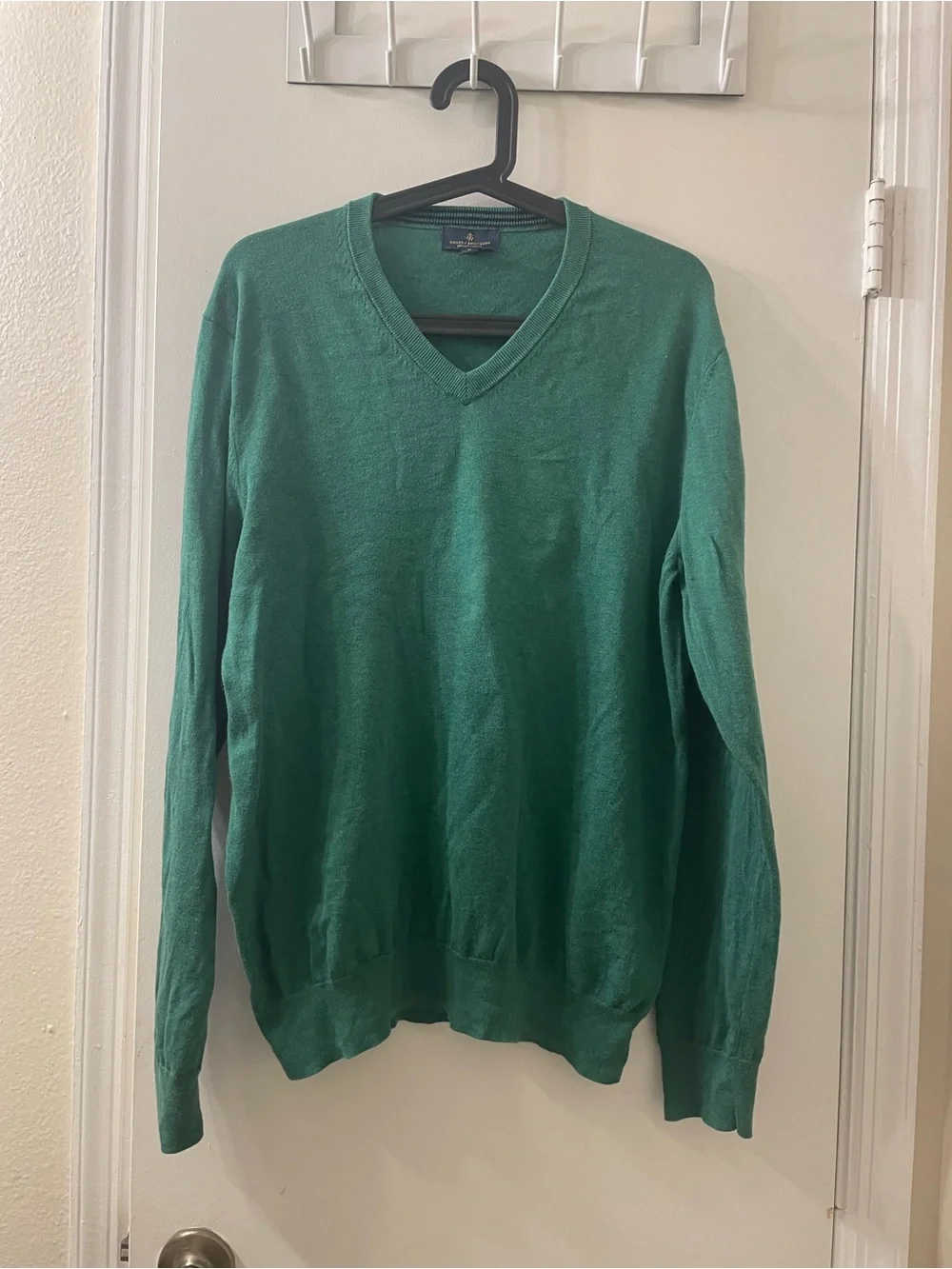 Mens Brooks Brothers Green Medium Sweater